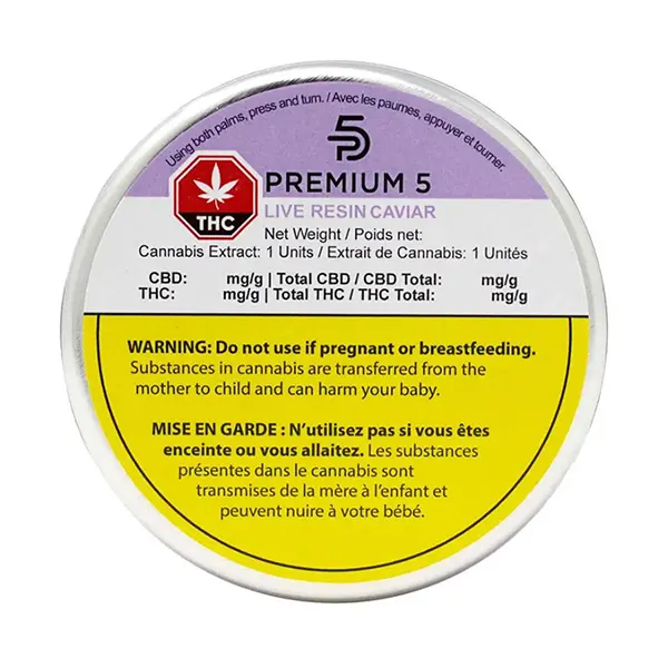 Live Resin Caviar (Resin, Rosin) by Premium 5