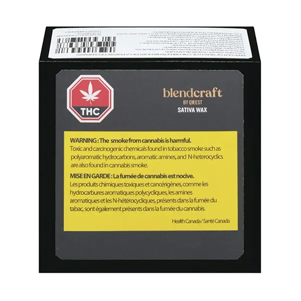Image for Sativa Wax Crumble, cannabis all products by Blendcraft by Qwest