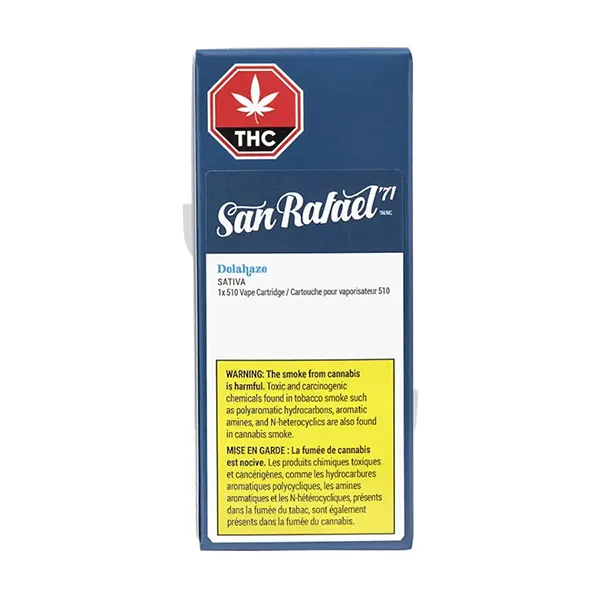 Image for Delahaze Full Spectrum 510 Thread Cartridge, cannabis 510 cartridges by San Rafael '71