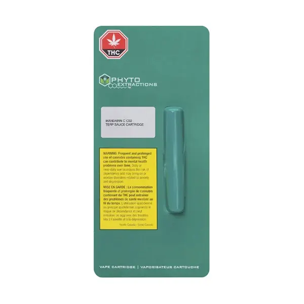 Image for Mandarin C CO2 Terp Sauce 510 Thread Cartridge, cannabis 510 cartridges by Phyto