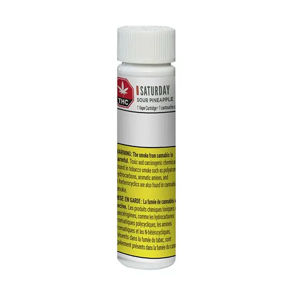 Image for Sour Pineapple 510 Thread Cartridge, cannabis all products by Saturday