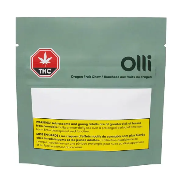 Image for Dragon Fruit Soft Chews, cannabis all edibles by Olli Brands