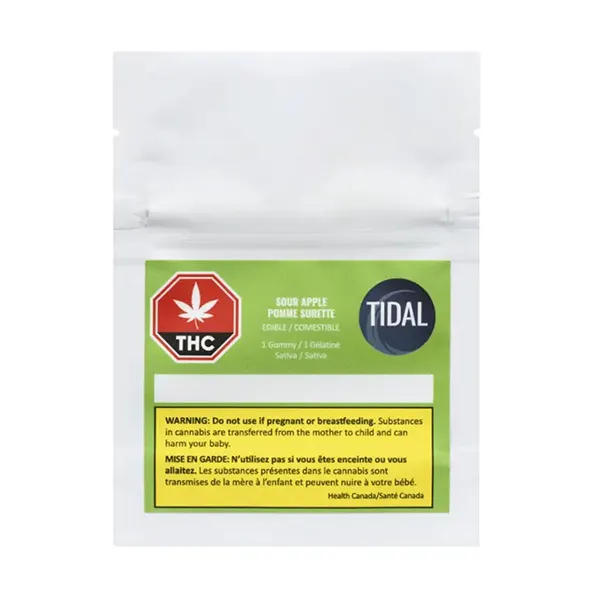 Image for Sour Apple Soft Chews, cannabis all categories by Tidal