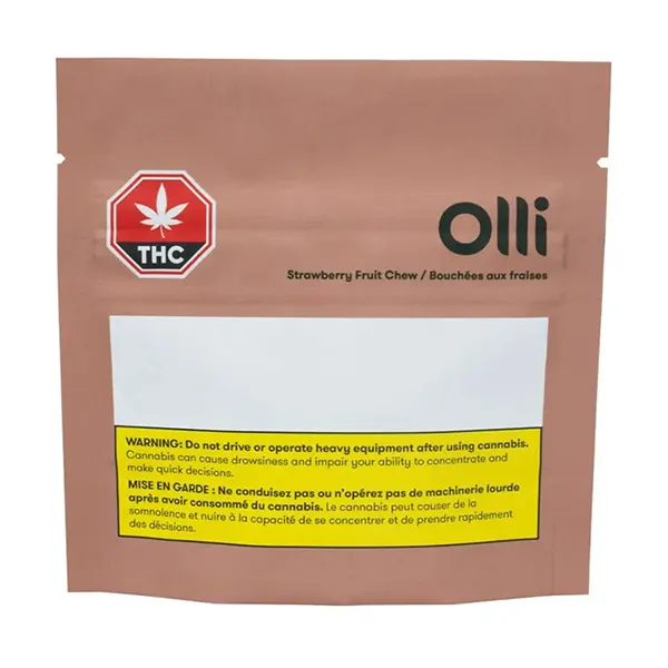 Strawberry Fruit Soft Chews (Gummies) by Olli Brands