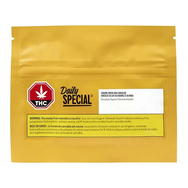 Image for Caramel Mocha Milk Chocolate, cannabis all edibles by Daily Special