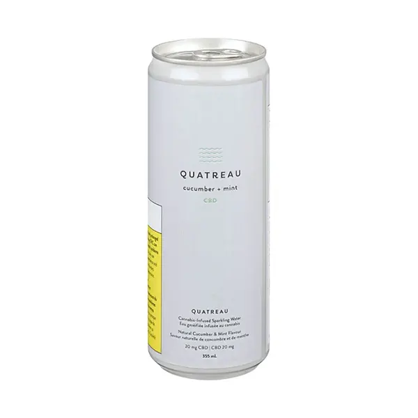Cucumber & Mint Sparkling Water (Sparkling Water) by Quatreau