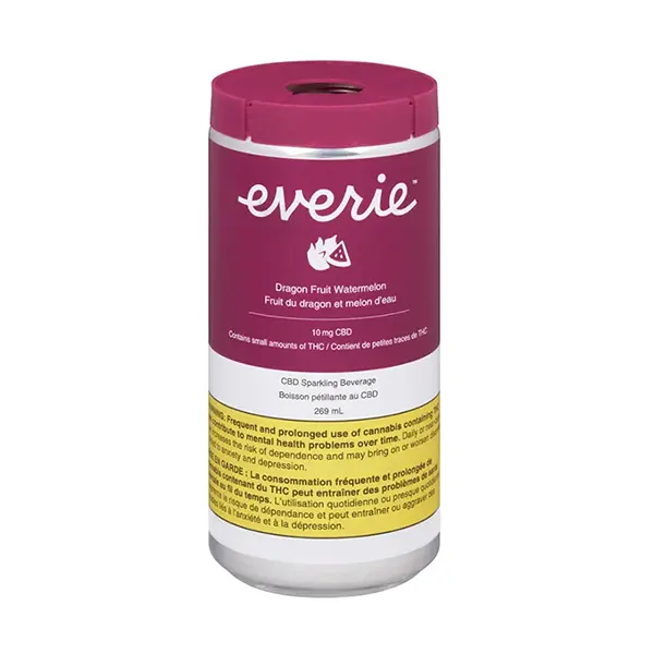 Dragon Fruit Watermelon CBD Sparkling Beverage (Soft Drinks) by Everie
