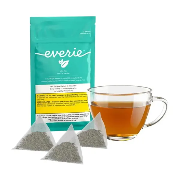 Image for Mint CBD Tea, cannabis all products by Everie