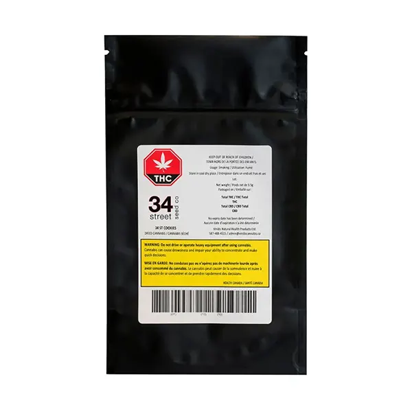 Image for 34 Street Cookie, cannabis dried flower by 34 Street Seed Co.