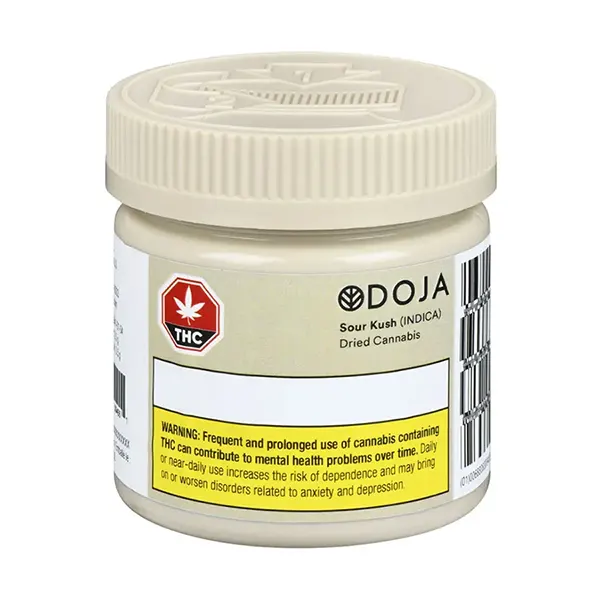 Image for Sour Kush, cannabis dried flower by Doja