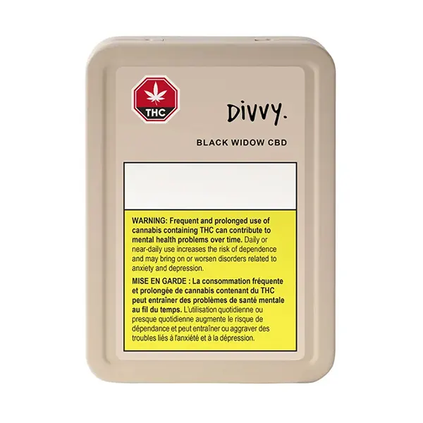 Black Widow CBD Pre-Roll (Pre-Rolls) by Divvy