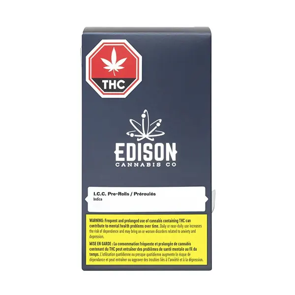 Image for ICC pre-roll 3-pack, cannabis all categories by Edison