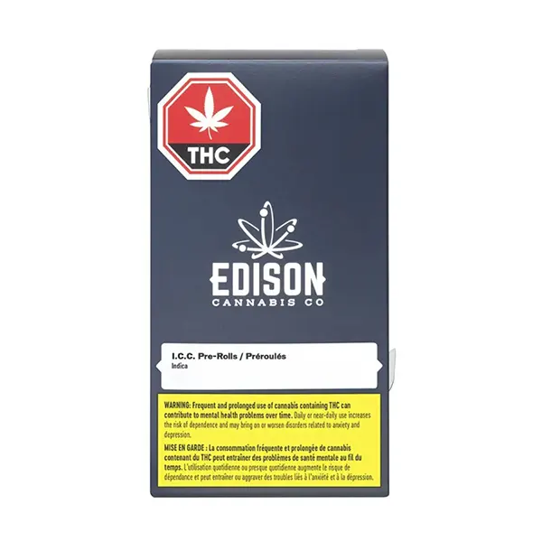 Image for ICC pre-roll 3-pack, cannabis pre-rolls by Edison