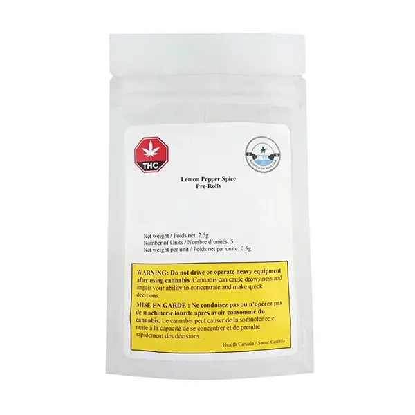 Image for Blue Widow (Lemon Pepper Spice) Pre-Roll, cannabis all products by Dykstra Greenhouses