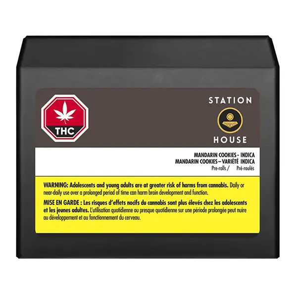 Image for Mandarin Cookie Pre-Roll, cannabis pre-rolls by Station House