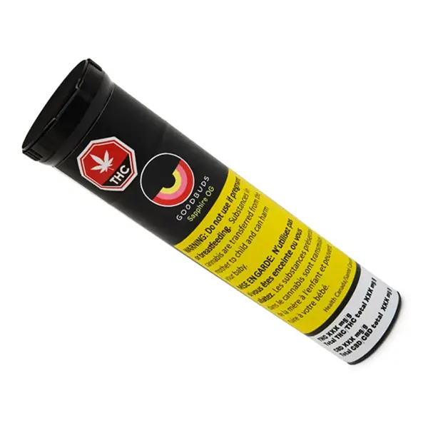 Image for Sapphire OG Pre-Roll, cannabis all products by Good Buds