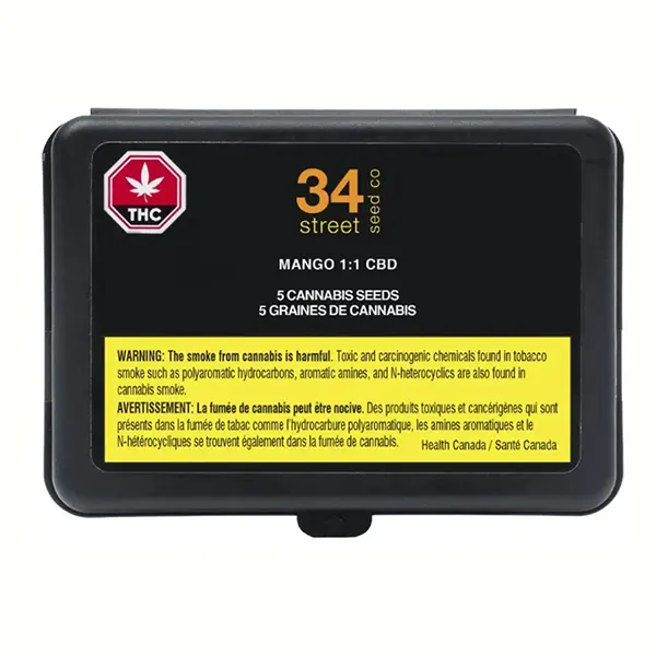 Image for Mango CBD 1:1 Seeds Feminized, cannabis all products by 34 Street Seed Co.