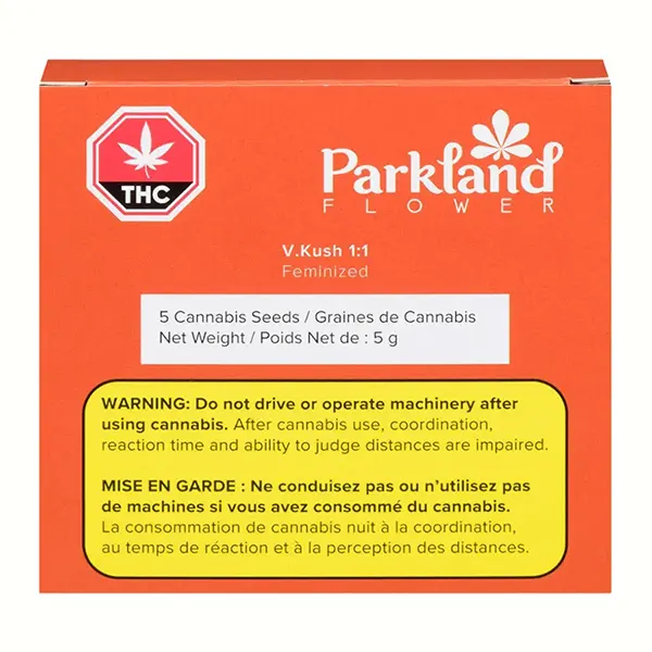 Image for V.Kush 1:1 Seeds, cannabis all products by Parkland Flower