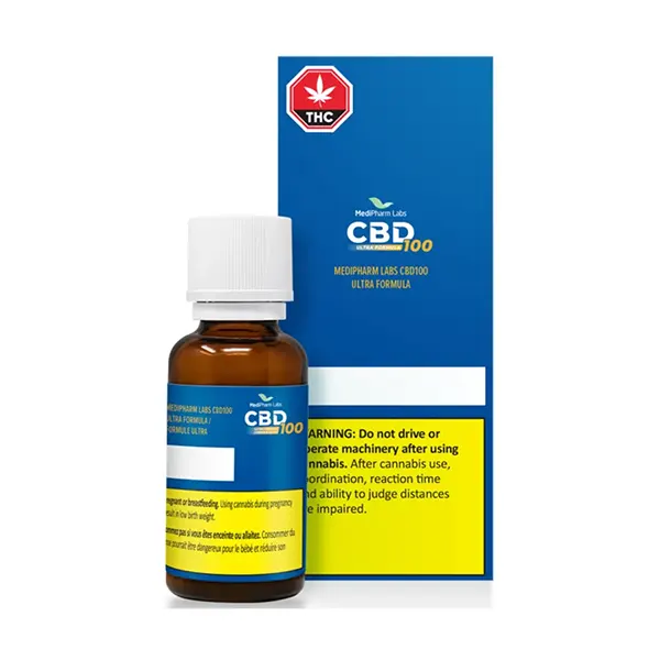 CBD 100 Ultra Formula Oil (Bottled Oils) by MediPharm Labs