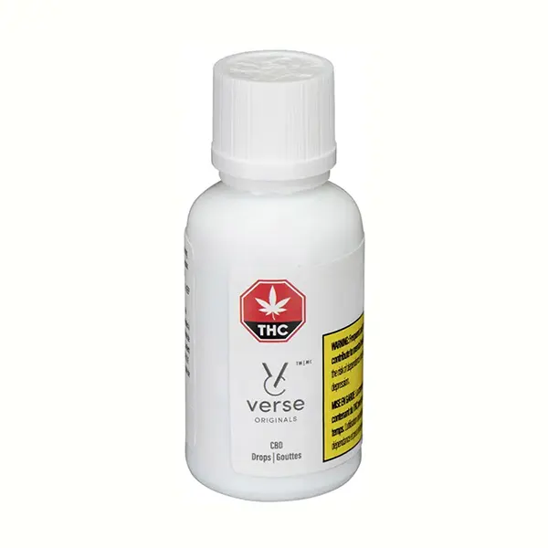 Image for CBD Drops, cannabis bottled oils by Verse Originals