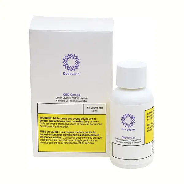 Image for CBD Omega Lemon Lavender Oil, cannabis all products by Dosecann
