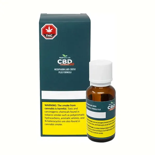 Image for CBD50 Plus Formula Oil, cannabis all categories by MediPharm Labs