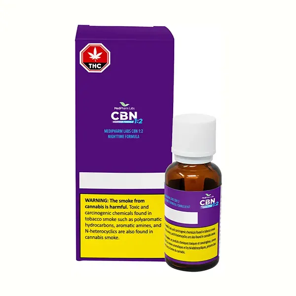 Image for CBN 1:2 NightTime Formula Oil, cannabis all extracts by MediPharm Labs