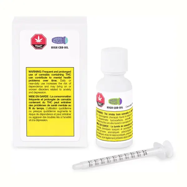 Image for High CBD Oil, cannabis bottled oils by Mood Ring