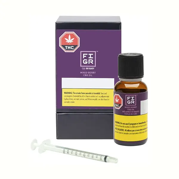 Image for Mixed Berry CBD Oil, cannabis bottled oils by FIGR