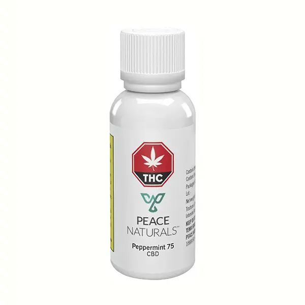 Image for Peppermint 75 CBD Oil, cannabis all categories by Peace Naturals