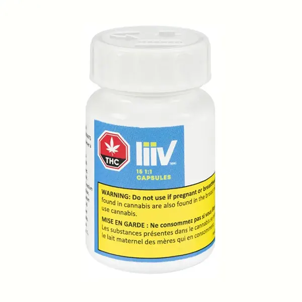Image for 1:1 Capsule, cannabis capsules, gels, strips by LIIV