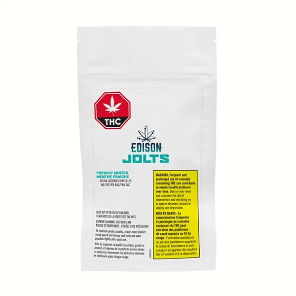 Image for Freshly Minted Sativa Lozenges, cannabis all extracts by Edison Jolts