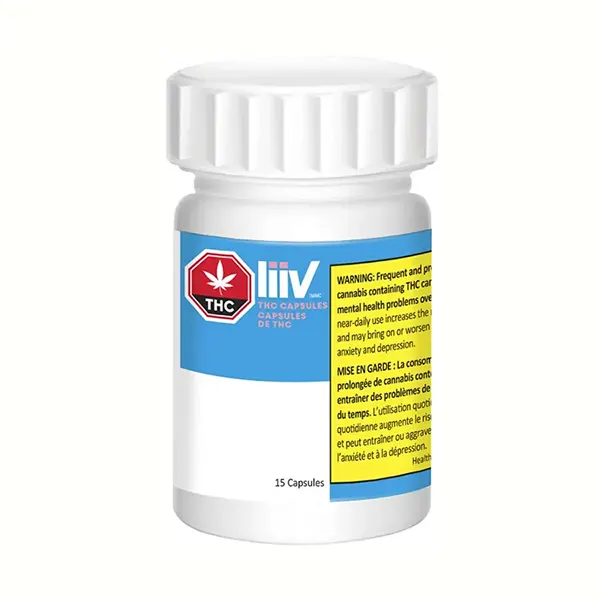 THC Capsule (Capsules, Softgels, Strips) by LIIV