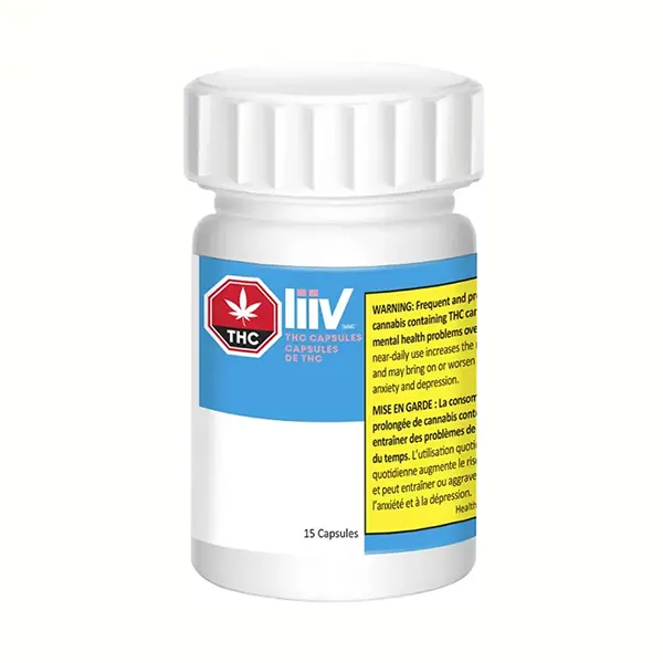 THC Capsule (Capsules, Gels, Strips) by LIIV