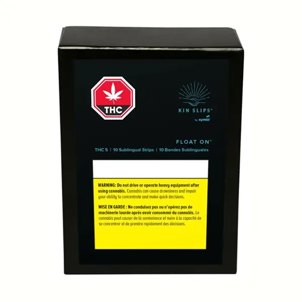 Image for Float On THC 5 Strips, cannabis sublingual strips by Kin Slips