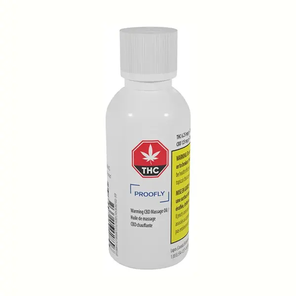 Product image for Warming CBD Massage Oil, Cannabis Extracts by Proofly