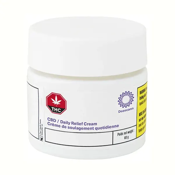 Image for CBD Daily Relief Cream, cannabis topicals, creams by Dosecann