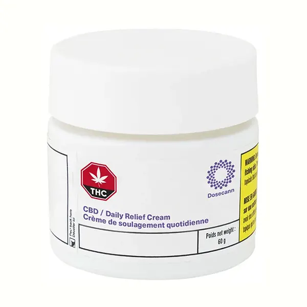 Image for CBD Daily Relief Cream, cannabis all categories by Dosecann