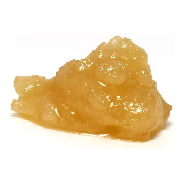 Apricot Kush Live Sugar (Resin, Rosin) by Pressed by Qwest