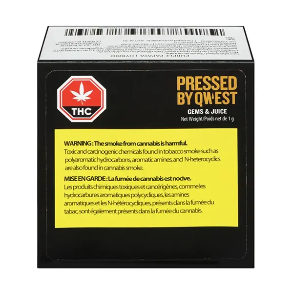 Image for Purple Papaya Gems & Juice, cannabis all products by Pressed by Qwest