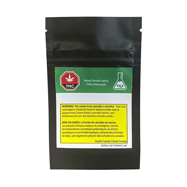 Wook Breath Sativa THCa Diamonds (Resin, Rosin) by TRX