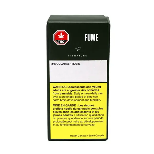 24K Gold Hash Rosin (Resin, Rosin) by FUME