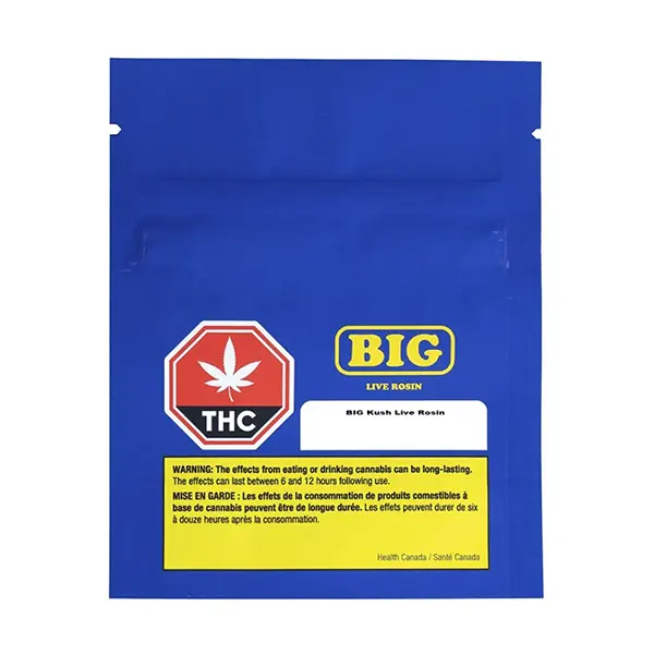 Image for Kush Live Rosin, cannabis resin, rosin by BIG
