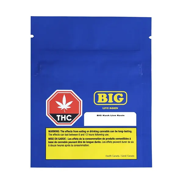 Image for Kush Live Rosin, cannabis all products by BIG