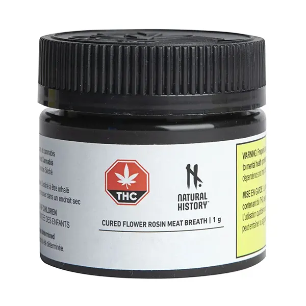 Meat Breath Cured Flower Rosin (Resin, Rosin) by Natural History