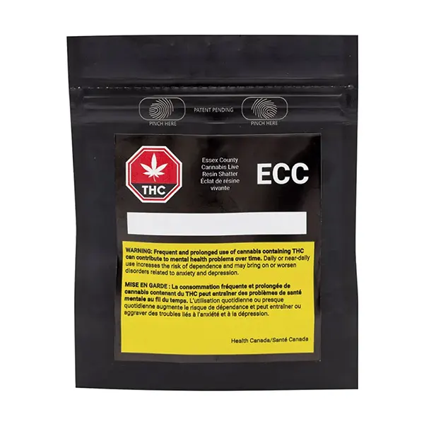 Live Resin Shatter (Shatter, Wax) by Essex County Cannabis