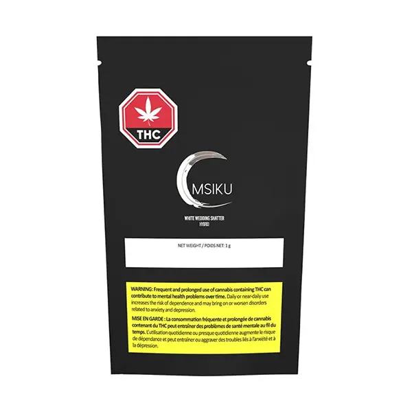 Image for White Wedding Shatter, cannabis all products by MSIKU