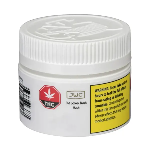Image for Old School Black Hash, cannabis all products by JWC
