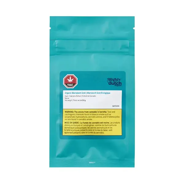 Image for Organic Marrakech Gold, cannabis all products by Highly Dutch Organic
