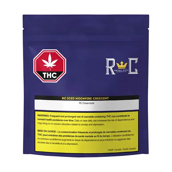 Image for RC Iced Moonfire Crescent Hash, cannabis all products by Royal City Cannabis Co.